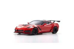 32334R | Kyosho Mini-Z Chevrolet Corvette ZR1 RWD Electric RTR On Road RC Car - Torch Red W/ LEDs