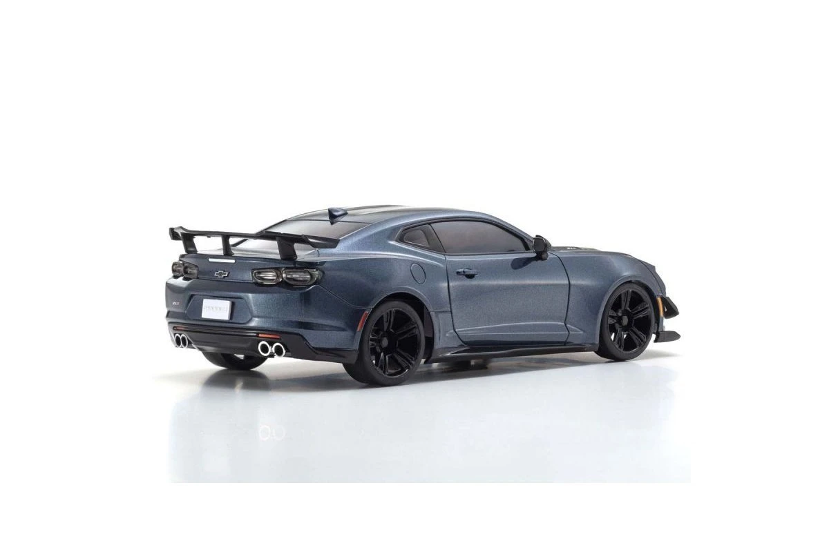 32339GM | Kyosho Mini-Z Chevrolet Camaro ZL1 1LE RWD Electric RTR On Road RC Car W/ LED Kit - Shadow Grey Metallic 4 32339GM | Kyosho Mini-Z Chevrolet Camaro ZL1 1LE RWD Electric RTR On Road RC Car W/ LED Kit - Shadow Grey Metallic - Image 2