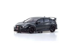 32613BK | Kyosho Mini-Z Honda Civic FK8 Type-R AWD Electric RC Drift Car - Crystal Black Pearl