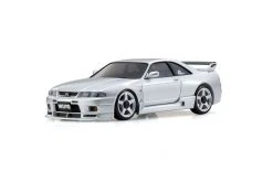 32616S | Kyosho Mini-Z Nissan Skyline GT-R NISMO R33 AWD Electric On Road RC Drift Car - Silver