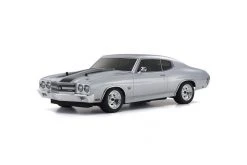 34416T1 | Kyosho 1/10 Fazer Mk2 1970 Chevy Chevelle SS 454 LS6 4WD Electric On Road RC Car - Cortez Silver
