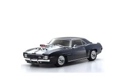 34493T1 | Kyosho 1/10 Fazer Mk2 1969 Chevrolet Camaro Z/28 RS Supercharged Brushless Electric On Road RC Car - Tuxedo Black
