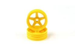 SCH003Y | Kyosho Front Rims - Yellow 2Pcs